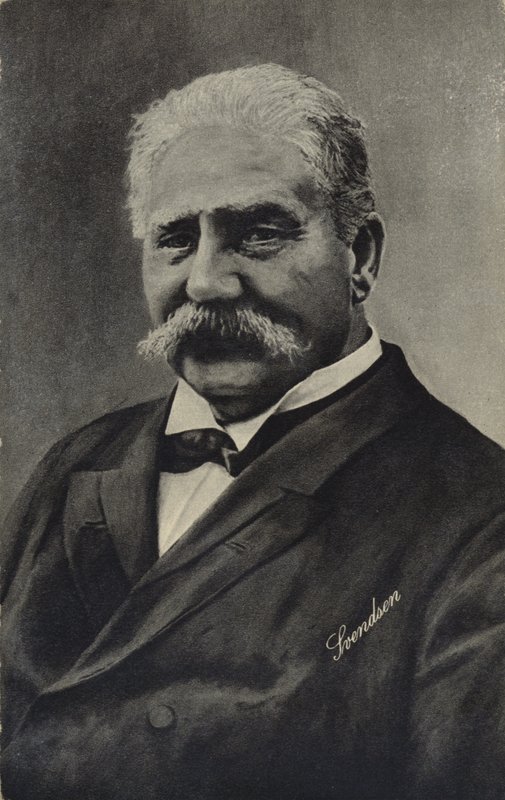 Portrait of Johan Svendsen by Norwegian Photographer