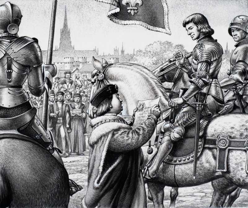 King Henry VII by Pat (1907-95) Nicolle