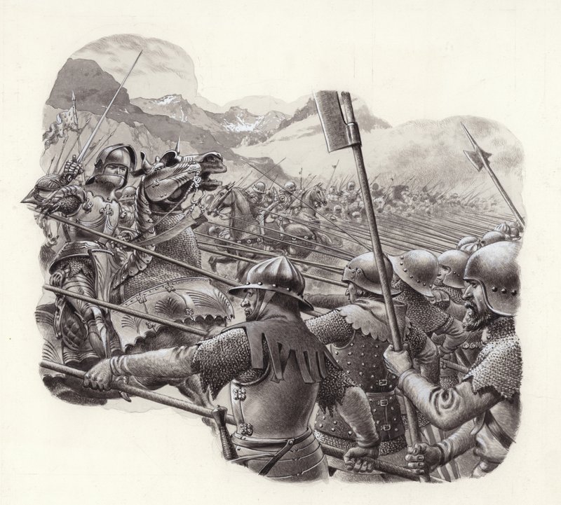 Swiss Infantry in the 15th Century by Pat (1907-95) Nicolle