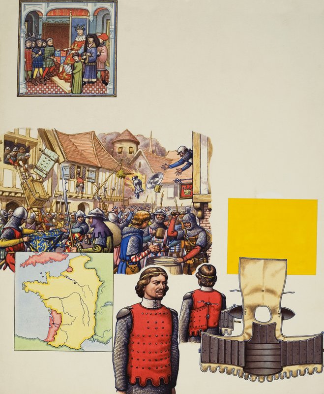 The 100 Years War by Pat (1907-95) Nicolle