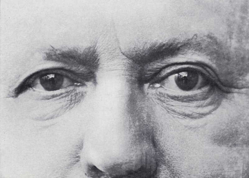 The Eyes of the Composer Charles Gounod, Reflecting Nadar and His Camera (b/w photo) by Paul (after) Nadar