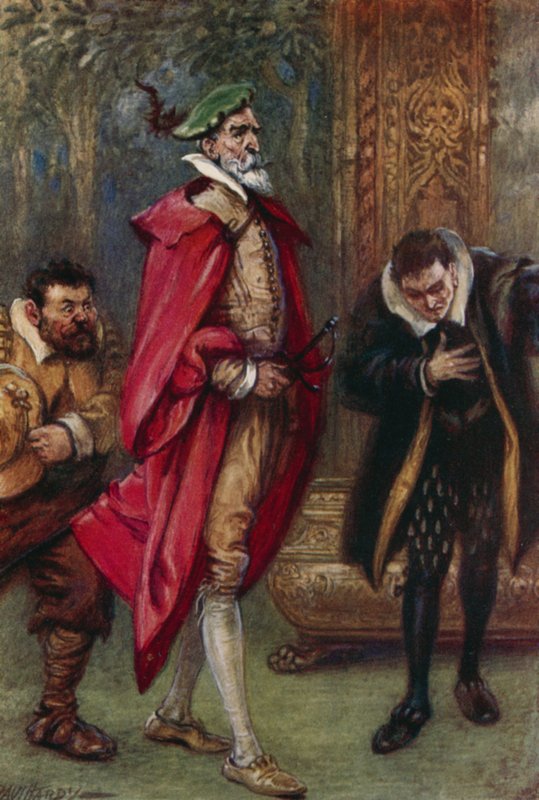 Thus Accoutred, He Entered the State Room by Paul Hardy