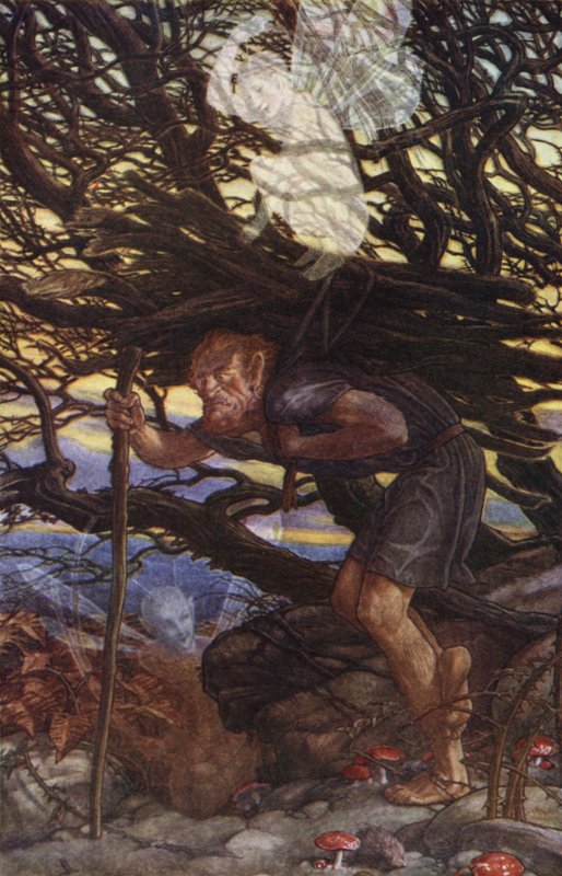 The Tempest by William Shakespeare, Act II, Scene 2 by Paul Vincent Woodroffe