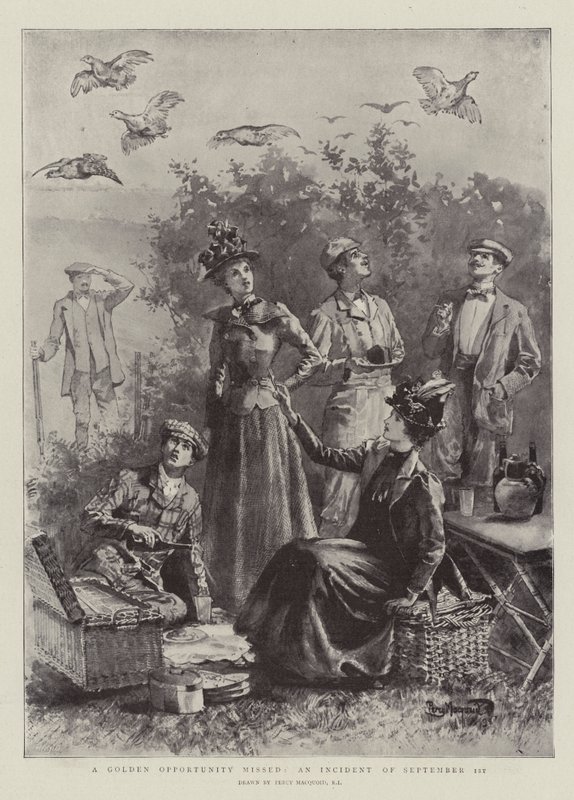 A Golden Opportunity missed, an Incident of 1 September by Percy Macquoid