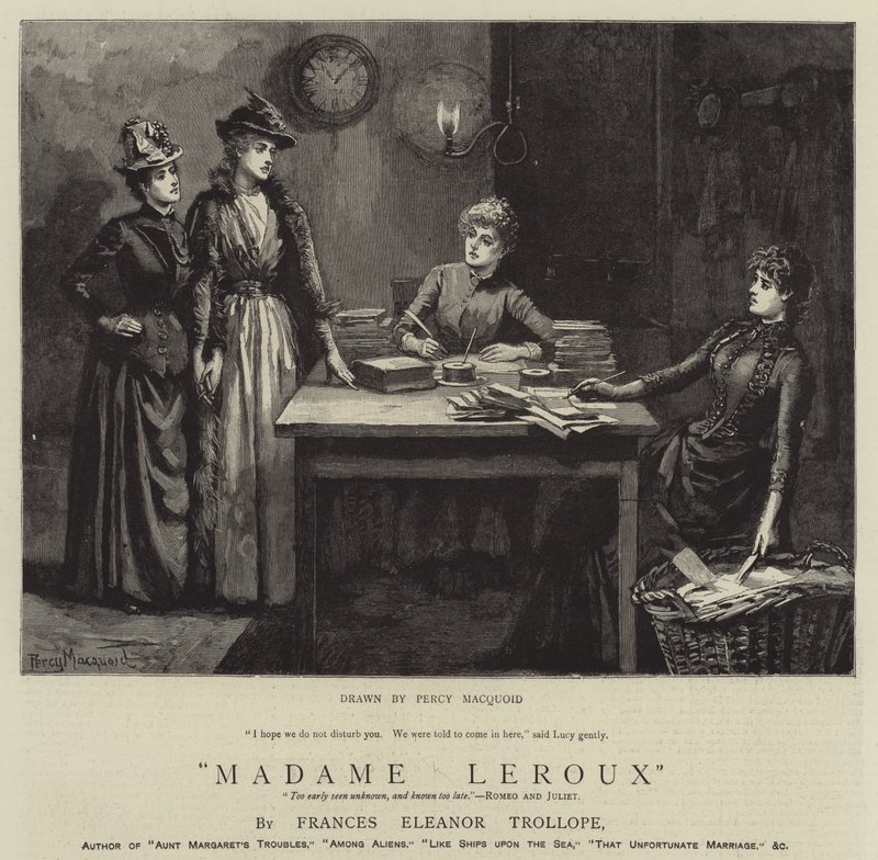 Madame Leroux by Percy Macquoid