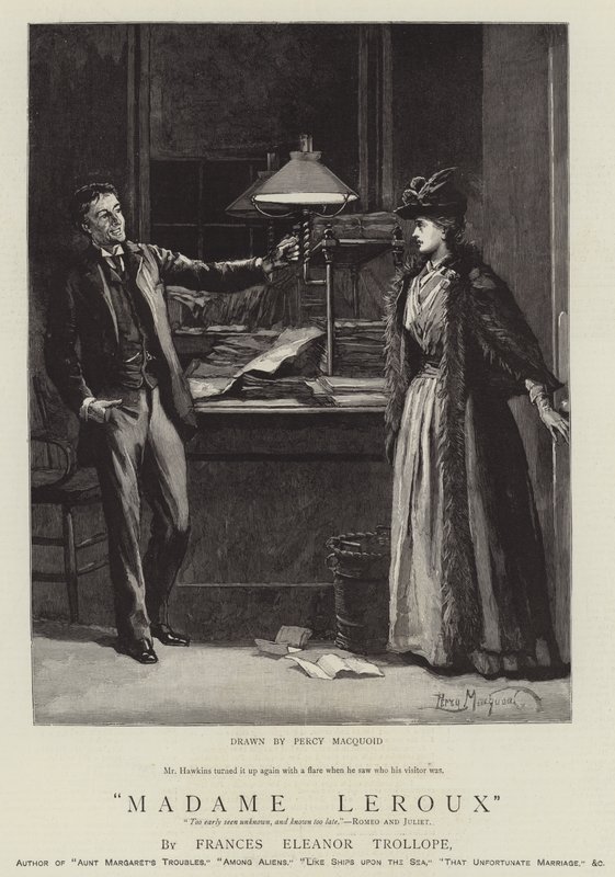 Madame Leroux by Percy Macquoid