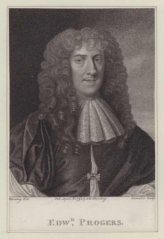Edward Progers, Groom to the Bedchamber to King Charles II by Peter (after) Lely