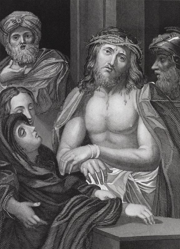 Ecce Homo, Isaiah, Ch 53, v 5 by Peter Paul (after) Rubens