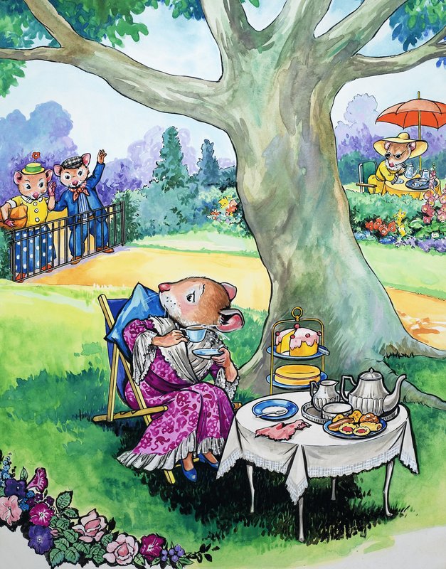 Town Mouse and Country Mouse by Philip Mendoza