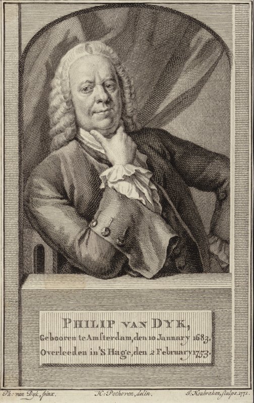 Portrait of Philip van Dyck by Philip van Dyck