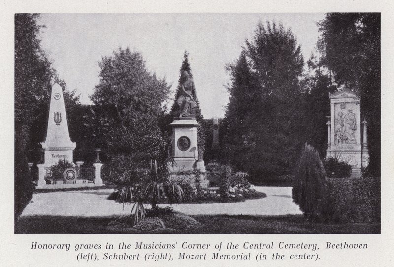 Honorary graves in the Musicians