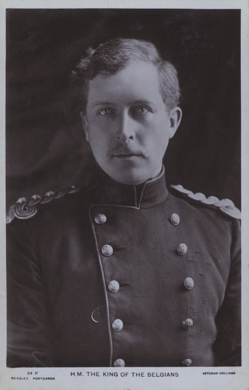 Albert I, King of Belgium by Photographer Belgian