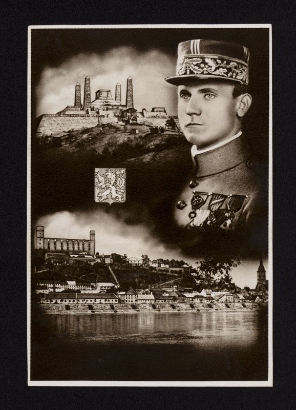 Milan Ratislav Stepanik, Slovak soldier and general in the French Army in the First World War and Minister of War for Czechoslovakia by Photographer Czech