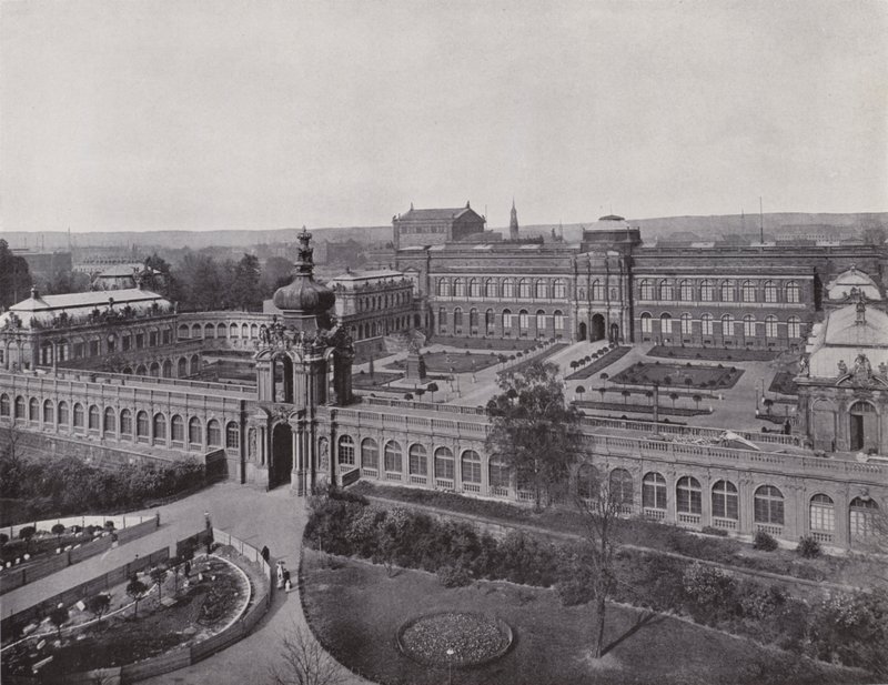 Zwinger, General View by Photographer German