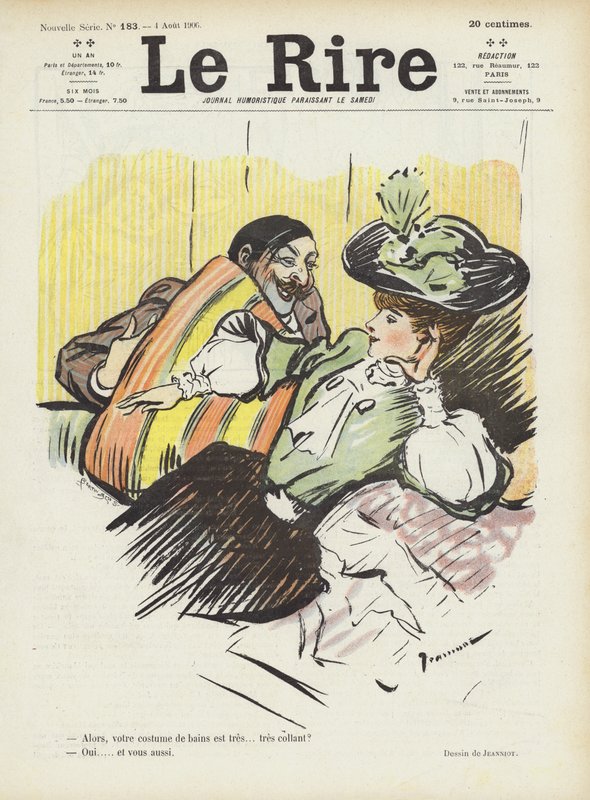 Illustration for Le Rire by Pierre Georges Jeanniot