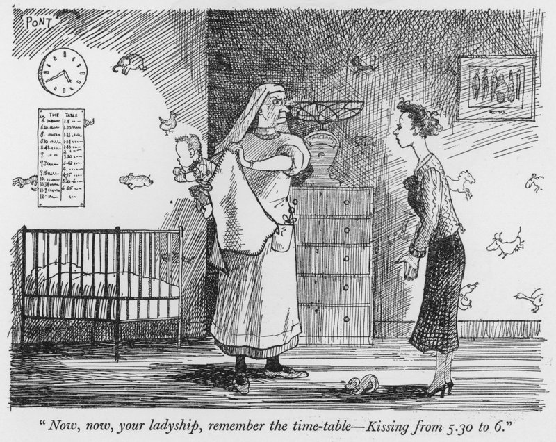 Now, Now, Your Ladyship, Remember the Time-Table, Kissing from 5.30 to 6 by Pont