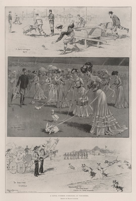 A Novel Summer Gymkhana at Vincennes by Ralph Cleaver