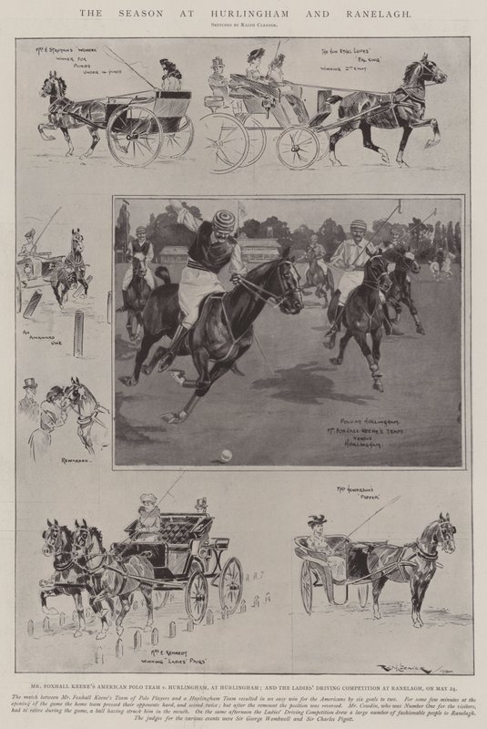 The Season at Hurlingham and Ranelagh by Ralph Cleaver