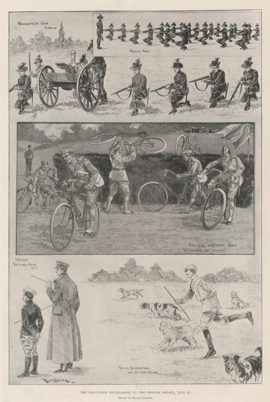 The Volunteer Tournament at the Crystal Palace, 27 July by Ralph Cleaver