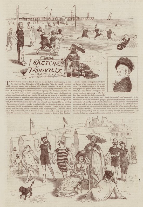 Sketches at Trouville by Randolph Caldecott