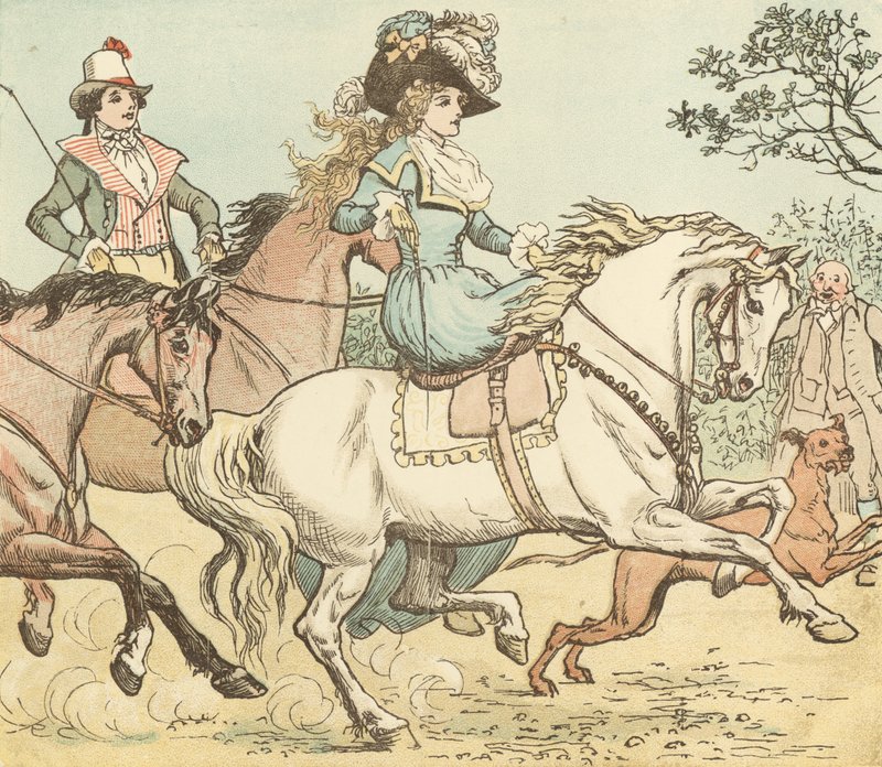 Ride a Cock Horse to Banbury Cross by Randolph Caldecott