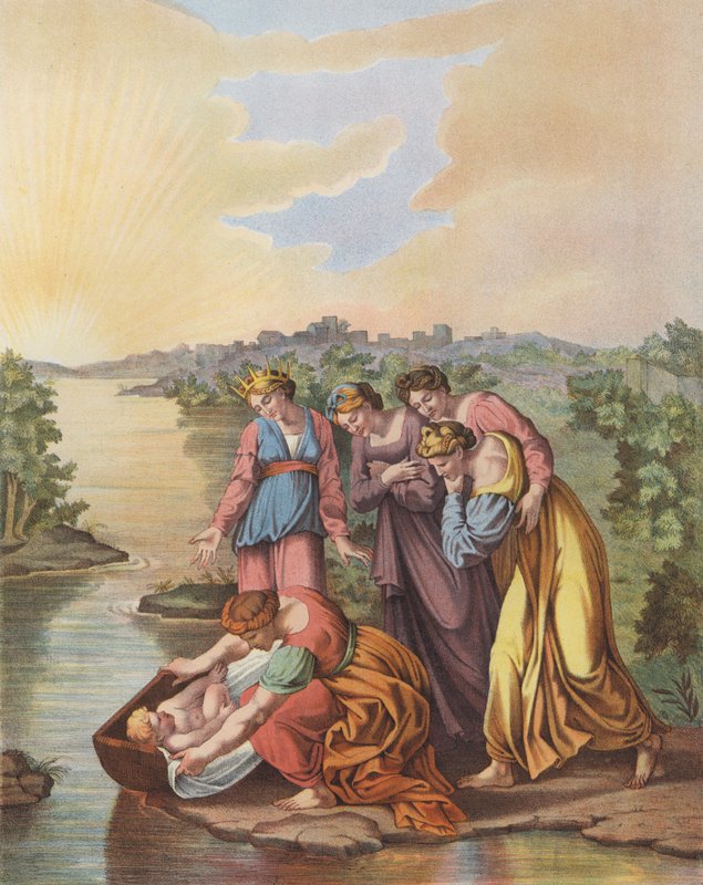 Moses is Rescued from the Waters of the Nile