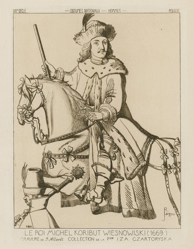 Michael Wisniowiecki, King of Poland (1669) by Raphael Jacquemin