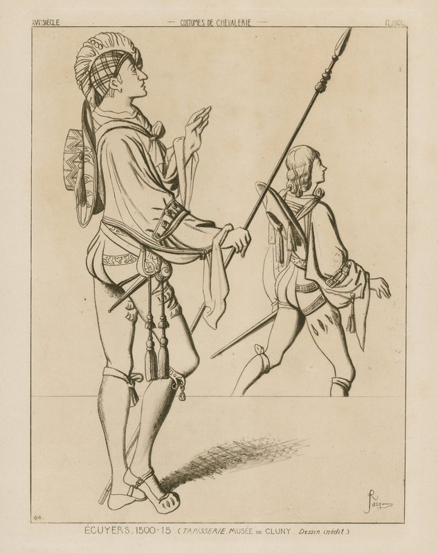 Squires, 1500-1515 by Raphael Jacquemin