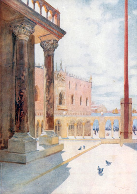 View from the Gallery of San Marco by Reginald Barratt