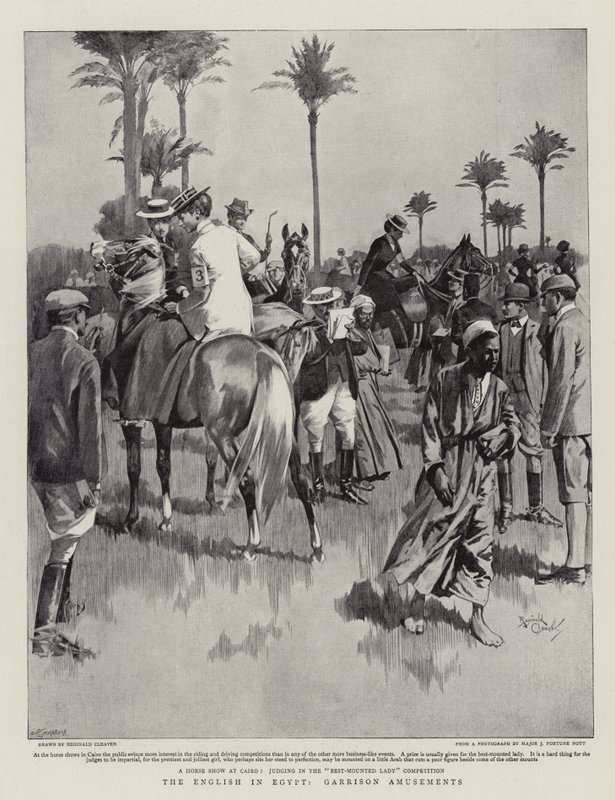 An English in Egypt, Garrison Amusements by Reginald Thomas Cleaver