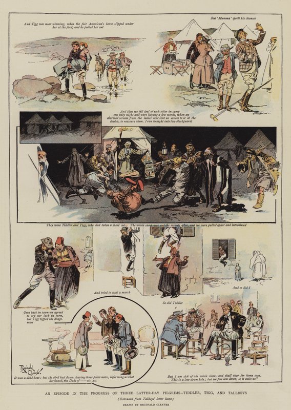 An Episode in the Progress of Three Latter-Day Pilgrims, Tiddler, Tigg, and Tallboys by Reginald Thomas Cleaver