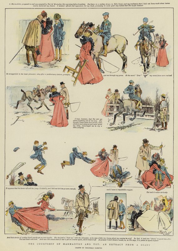 The Courtship of Marmaduke and Tot, an Extract from a Diary by Reginald Thomas Cleaver