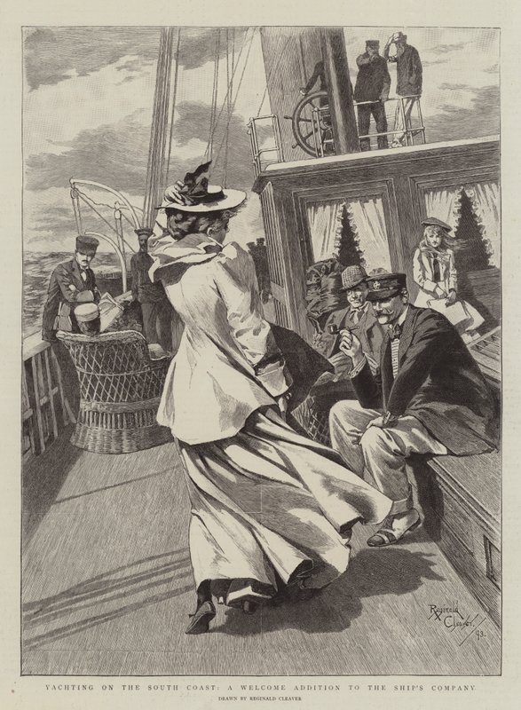 Yachting on the South Coast, a Welcome Addition to the Ship