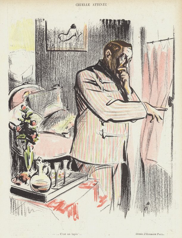 Illustration for Le Rire by Rene George Hermann-Paul