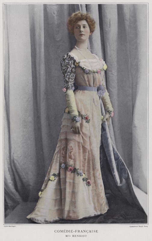 Henriette Henriot, French actress by Reutlinger Studio