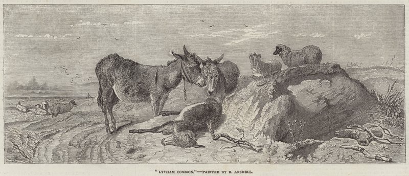 Lytham Common by Richard Ansdell