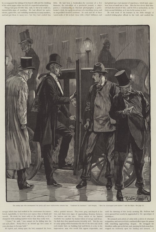 Cynic Fortune, A Tale of a Man with a Conscience, by David Christie Murray by Richard Caton Woodville junior