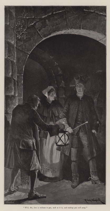 Illustration for The Great North Road by Richard Caton Woodville junior