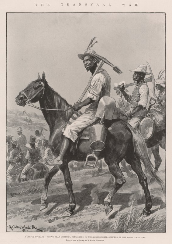 The Transvaal War by Richard Caton Woodville junior