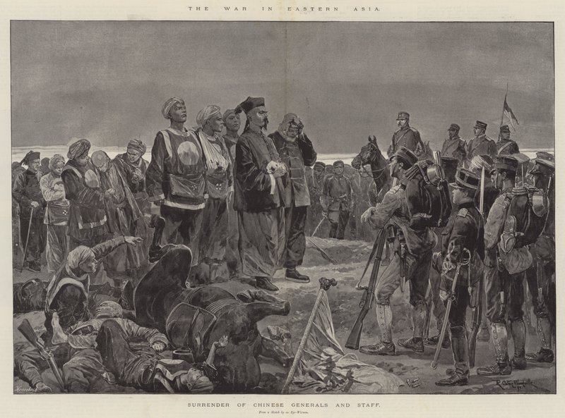 The War in Eastern Asia by Richard Caton Woodville junior
