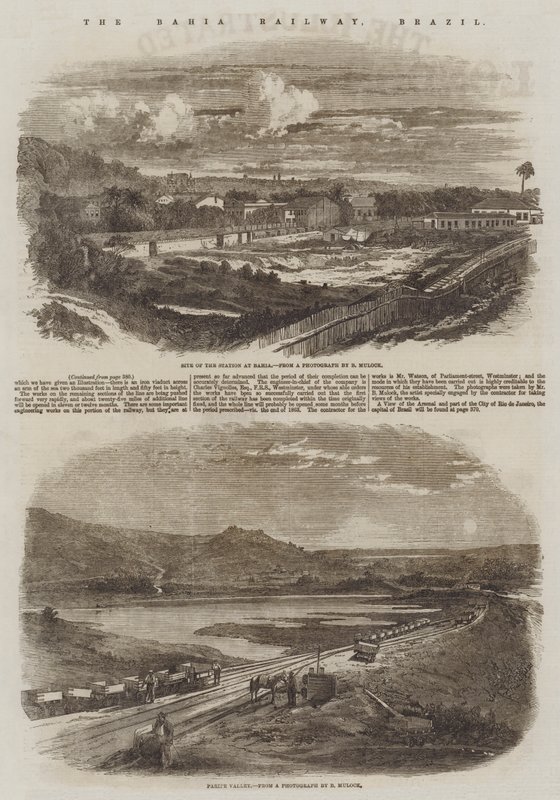 The Bahia Railway, Brazil by Richard Principal Leitch