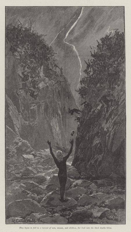 Nada the Lily, by H Rider Haggard by Richard Caton Woodville junior