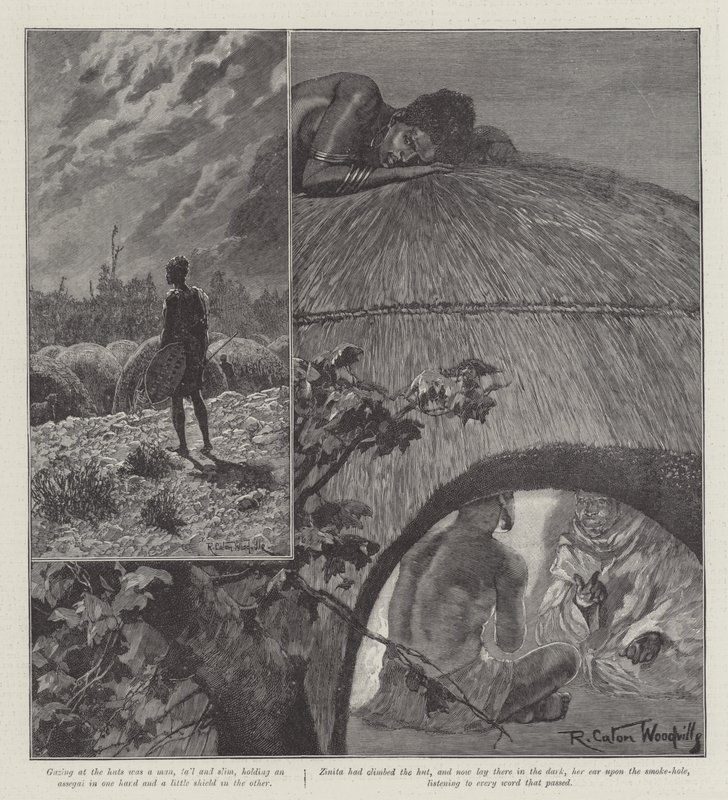 Nada the Lily by Richard Caton Woodville junior