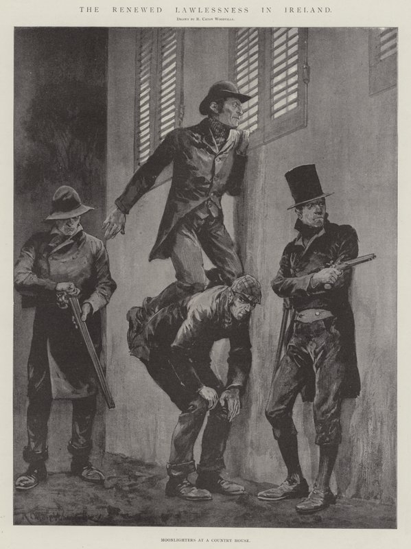 The Renewed Lawlessness in Ireland by Richard Caton Woodville junior