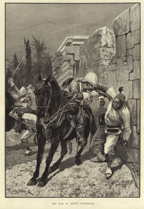 The War in Egypt: Surrender! by Richard Caton Woodville junior