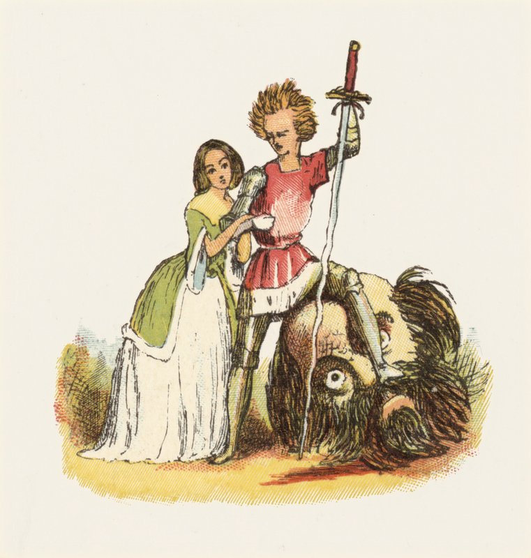 Illustration for Jack The Giant Killer by Richard Doyle