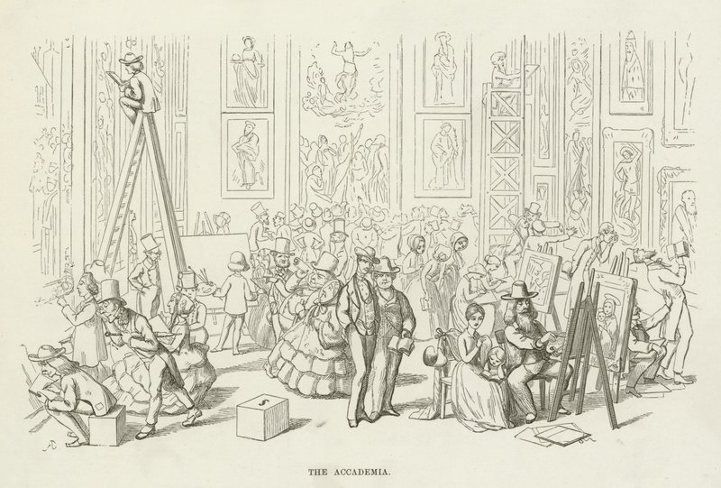 The Accademia by Richard Doyle