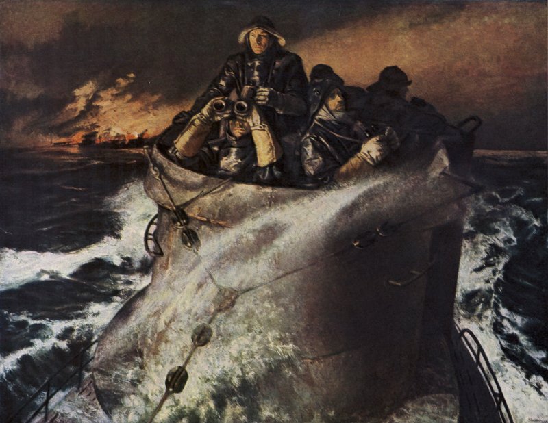 After the Battle with the Convoy by Richard Schreiber