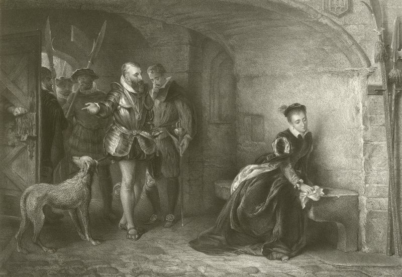 The Princess Elizabeth in the Tower by Robert Alexander Hillingford