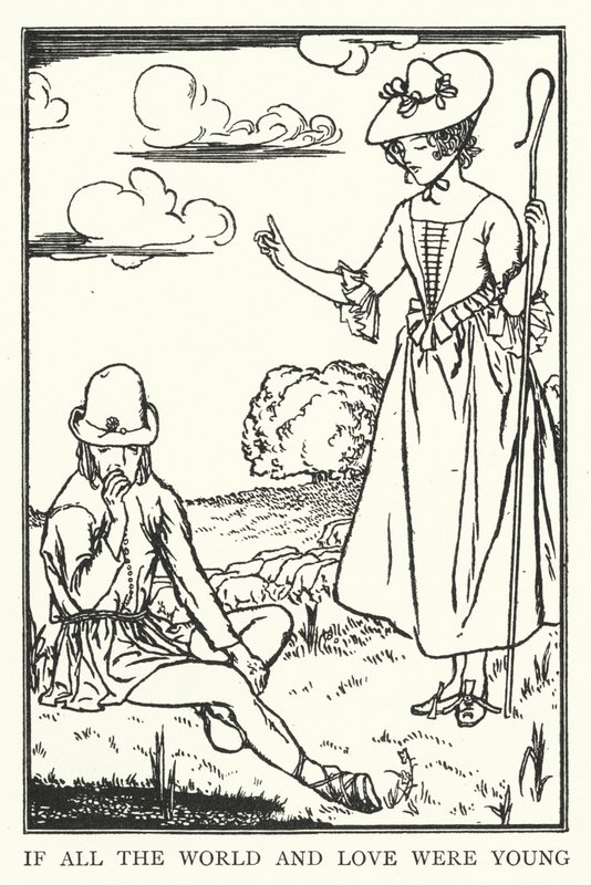 If all the world and love were young by Robert Anning Bell